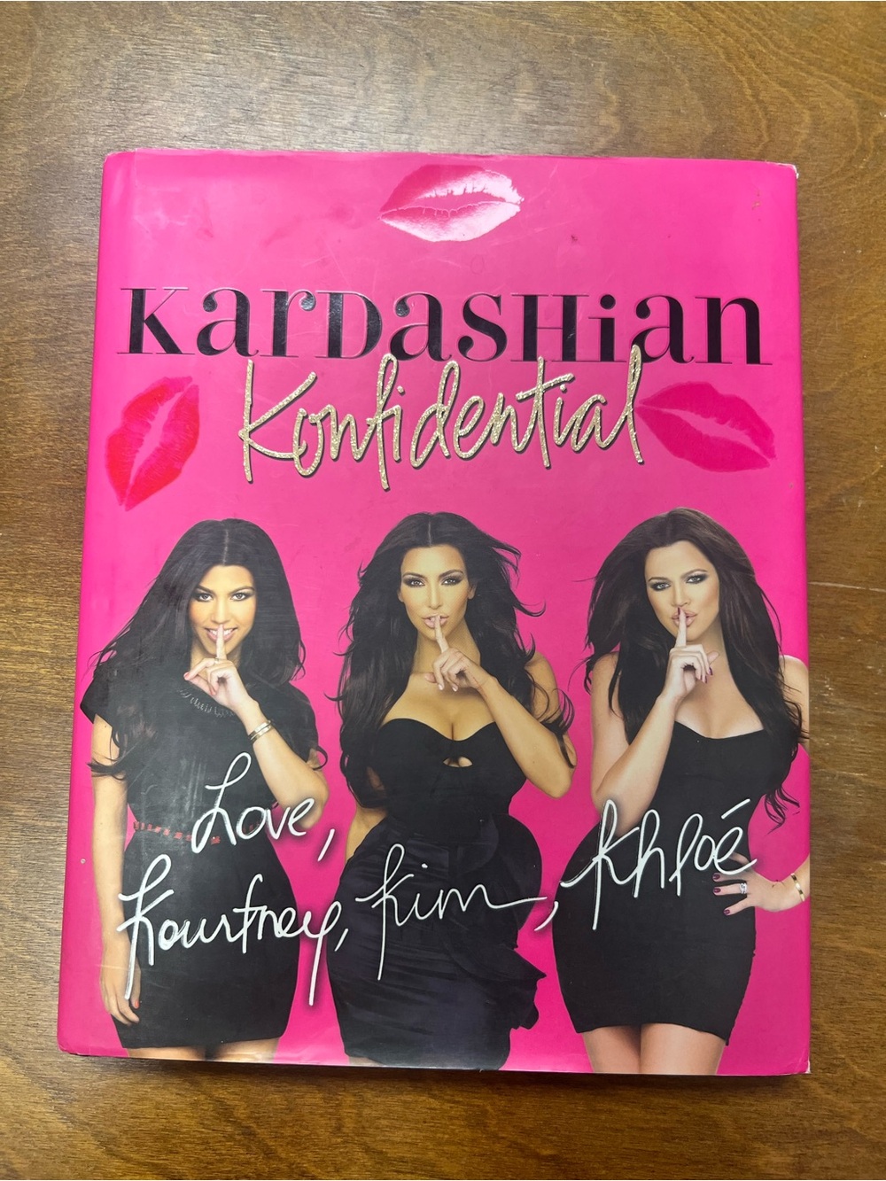 Kardashian Konfidential Hardcover Book - Hot Pink Cover